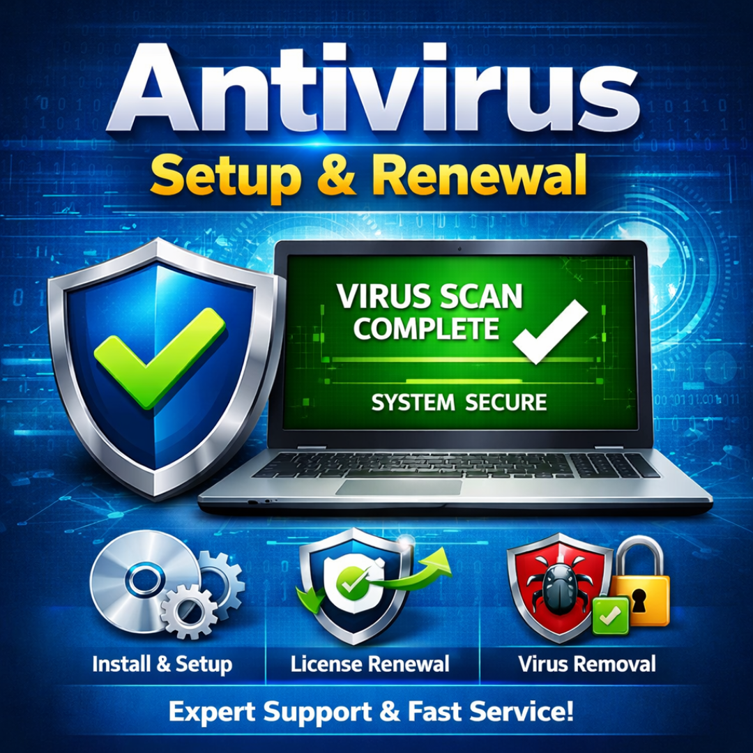 Antivirus Setup & Renewal